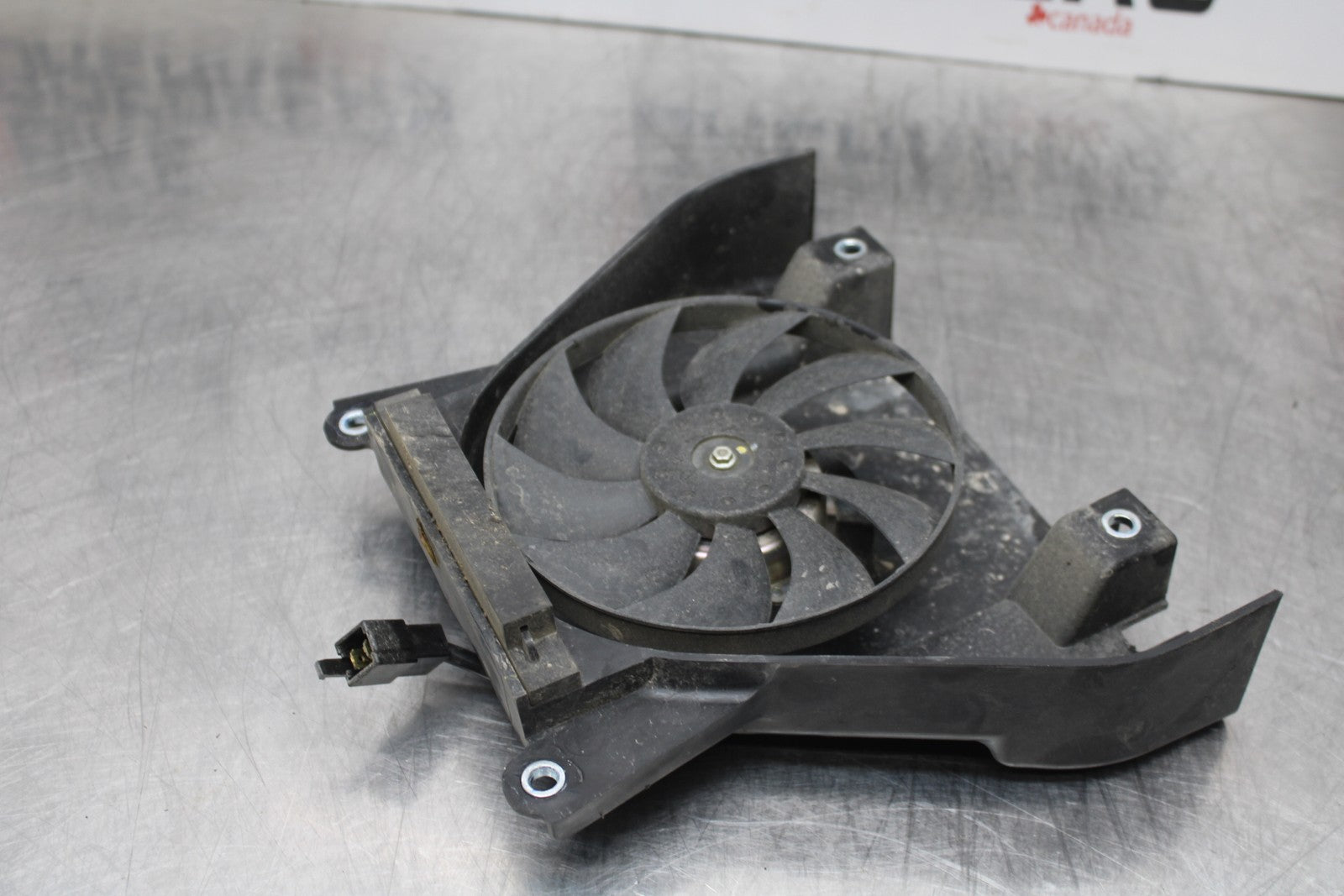 13-17 KAWASAKI NINJA 300 EX300 ABS ENGINE RADIATOR COOLING FAN BB187
