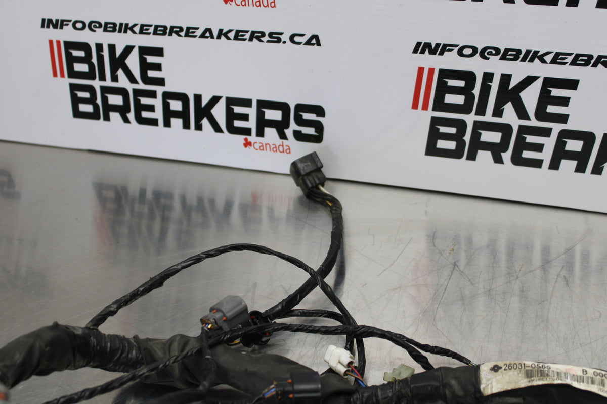07 KAWASAKI Z1000 MAIN ENGINE WIRING HARNESS MOTOR WIRE LOOM BB148