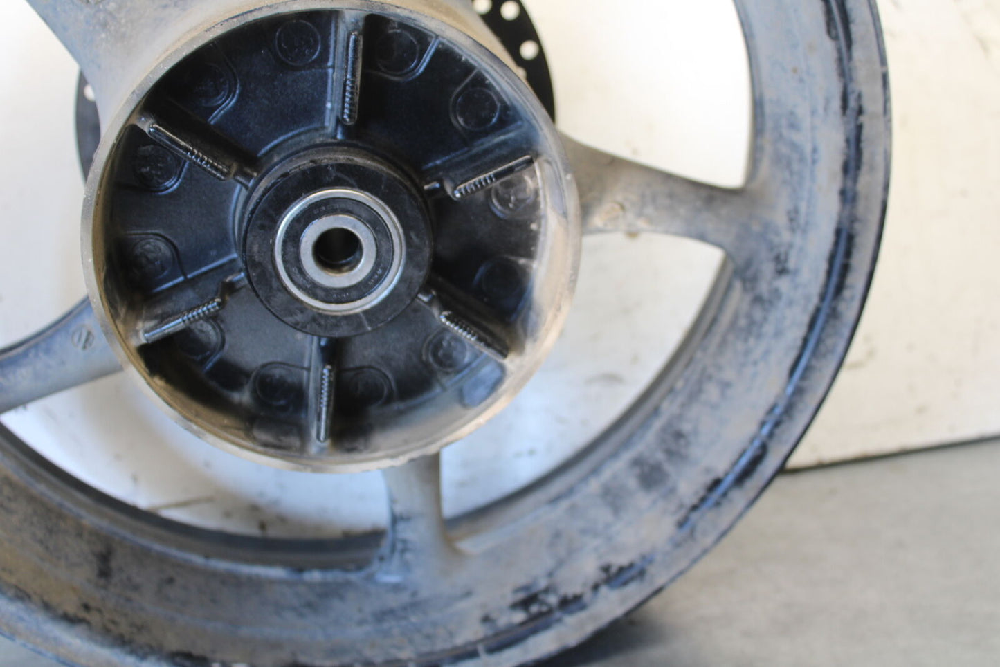 09-15 YAMAHA FZ6R REAR WHEEL BACK RIM BB686