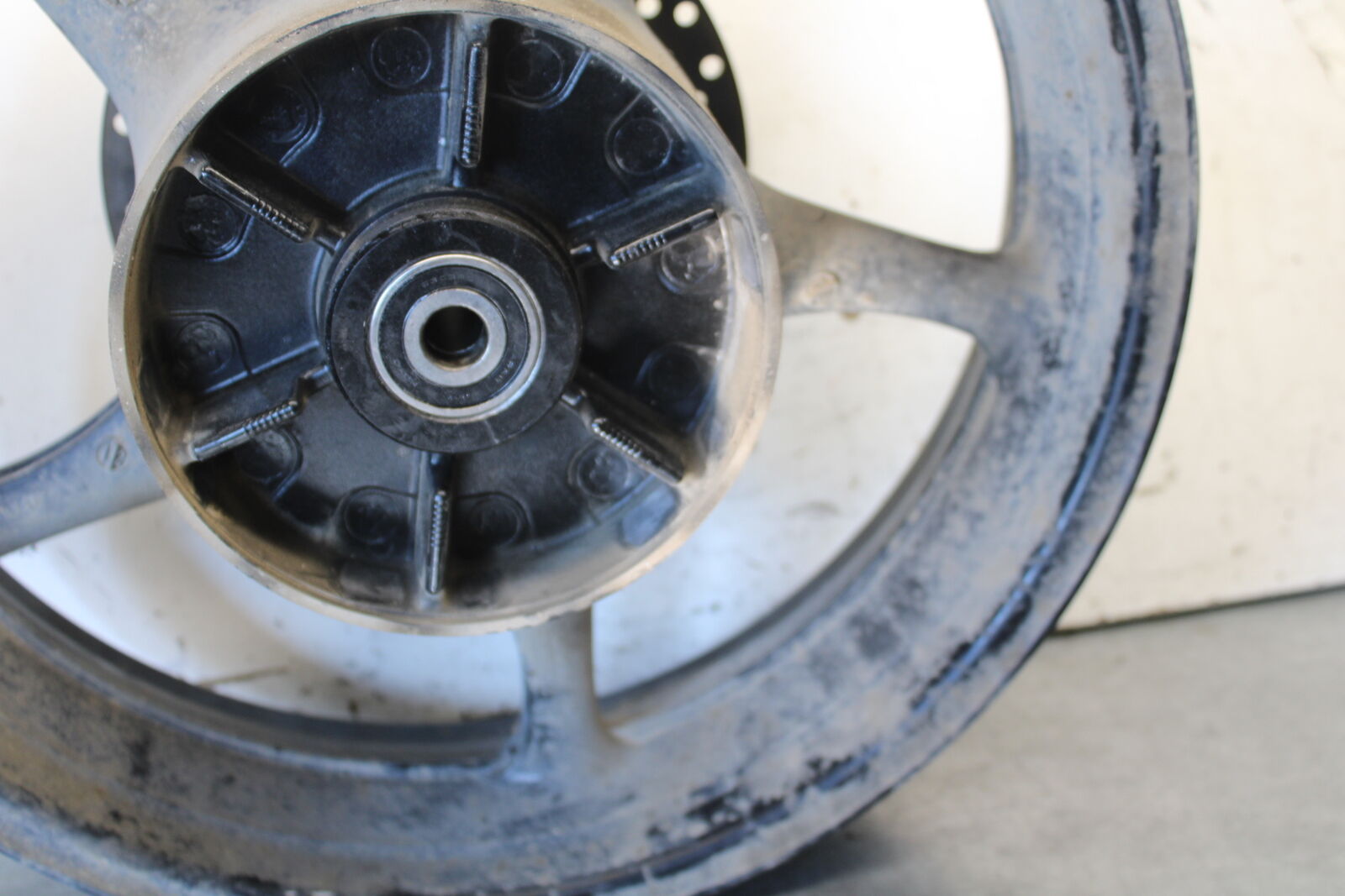 09-15 YAMAHA FZ6R REAR WHEEL BACK RIM BB686