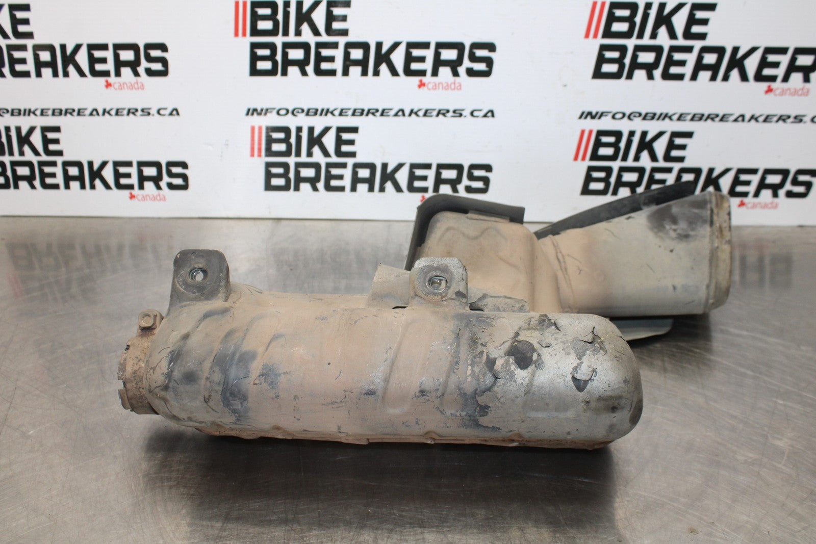 06-07 SUZUKI GSXR 600 EXHAUST PIPE MUFFLER SLIP ON CAN SILENCER BB178
