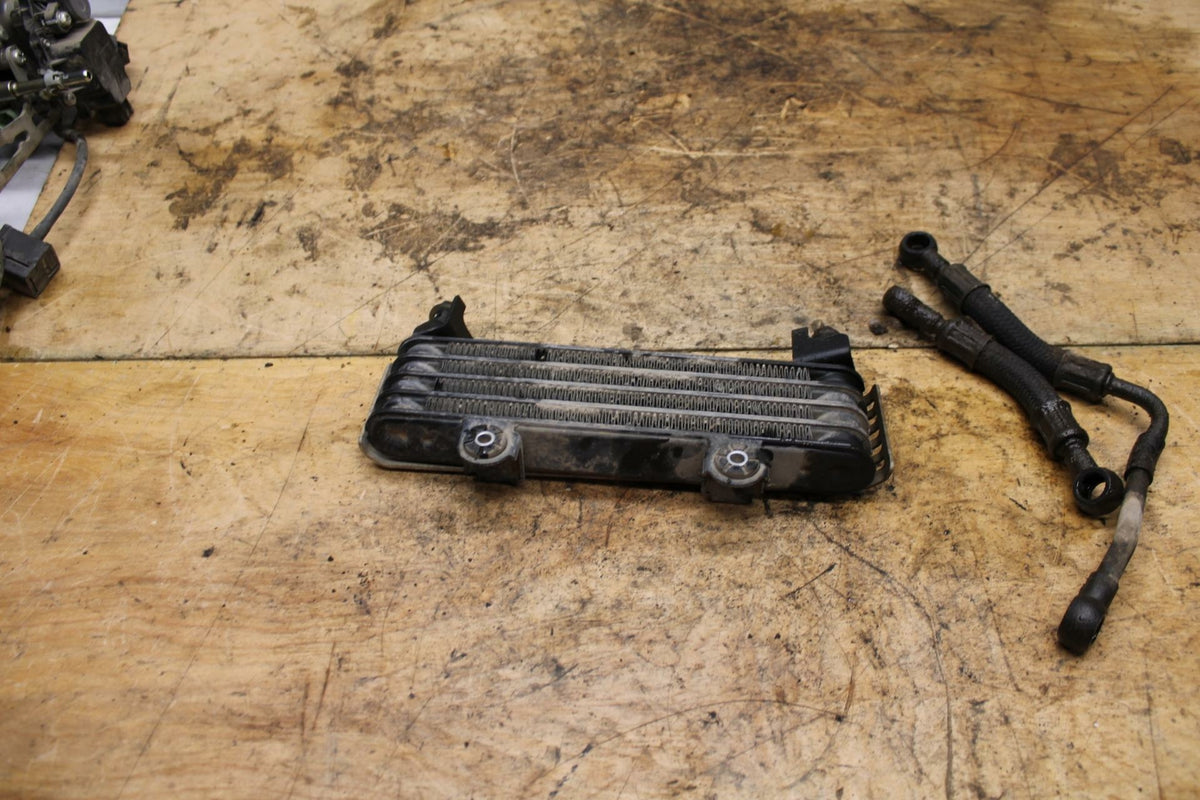 07-11 SUZUKI VSTROM 650 ENGINE MOTOR OIL COOLER W/ HOSES BB340