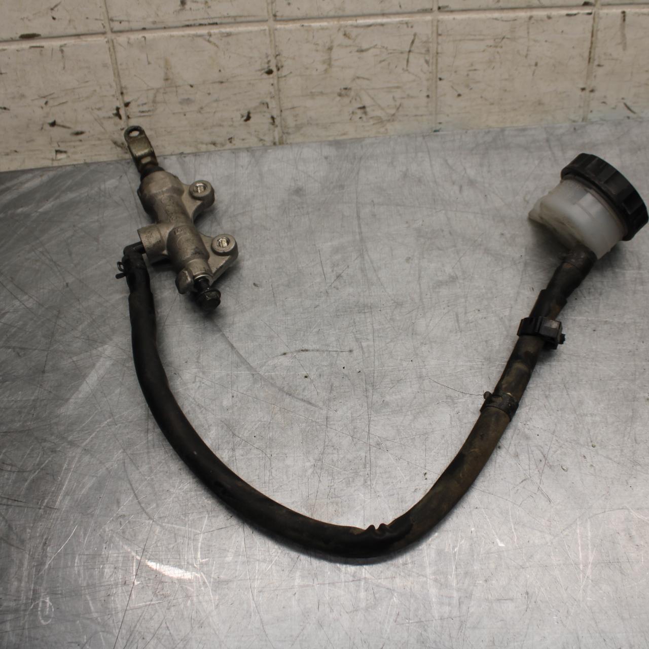 11-14 KAWASAKI VERSYS 650 LE 650C REAR  BRAKE MASTER CYLINDER W RESERVOIR  BB498