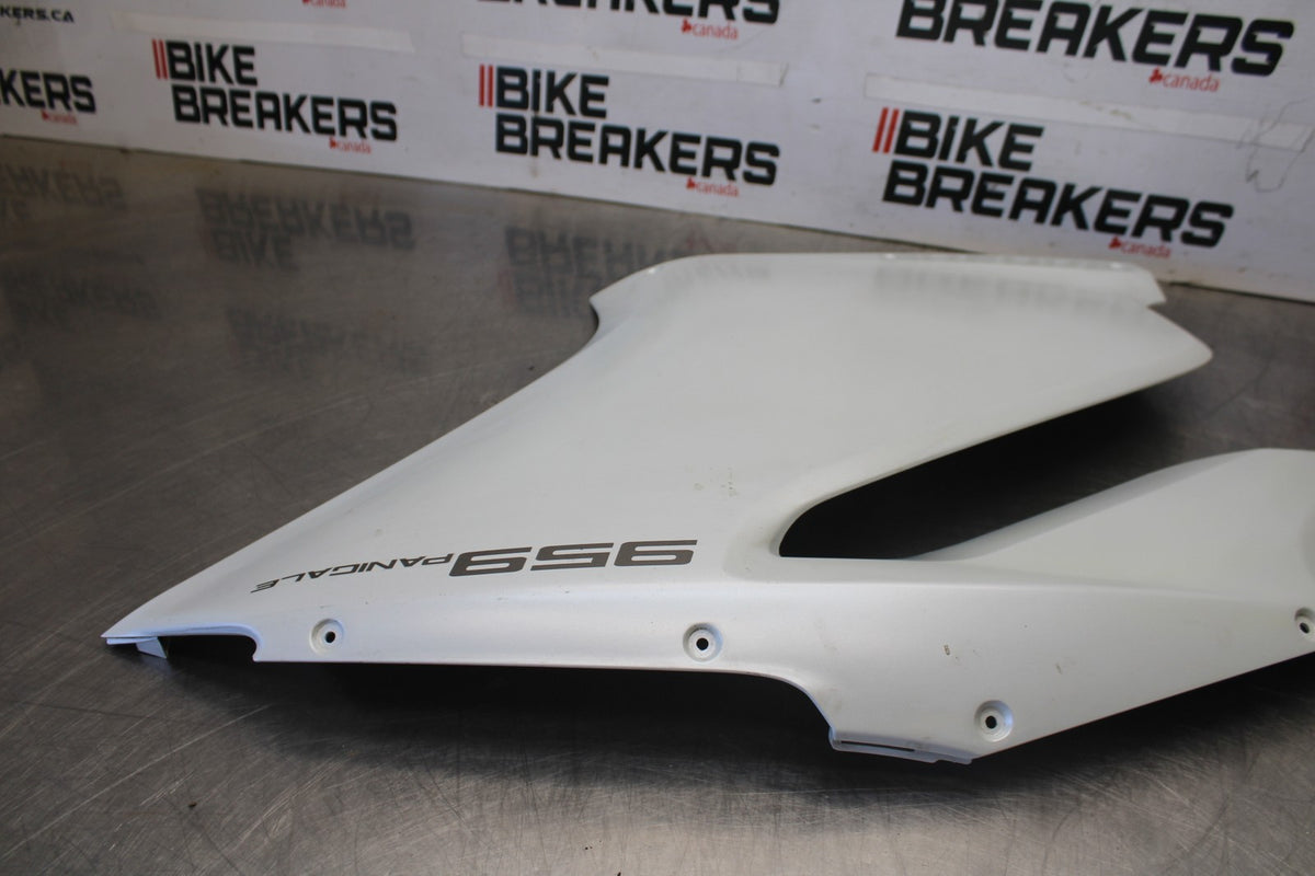 16 DUCATI 959 PANIGALE RIGHT MID UPPER SIDE FAIRING COWL  BB912