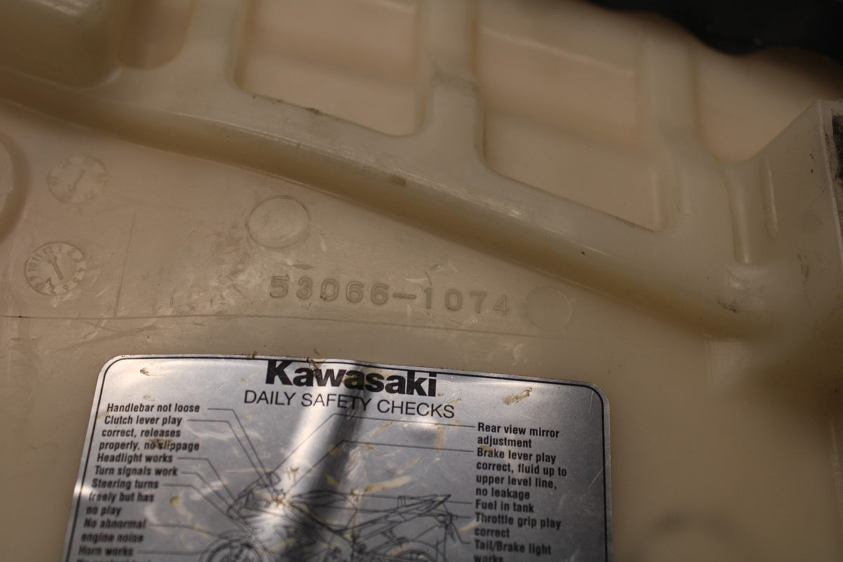 03-04 KAWASAKI Z1000 REAR BACK PASSENGER TANDEM SEAT PAD SADDLE PILLION BB164