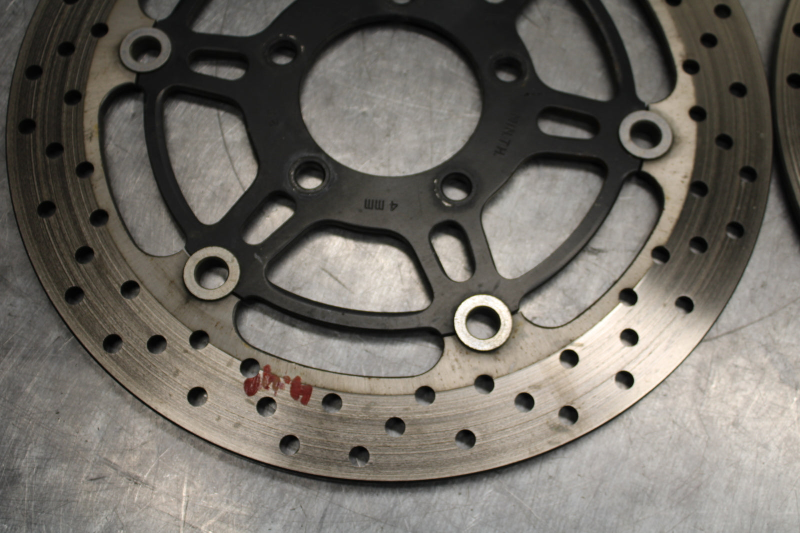 03 SUZUKI SV650S FRONT LEFT RIGHT BRAKE ROTORS DISCS BB130