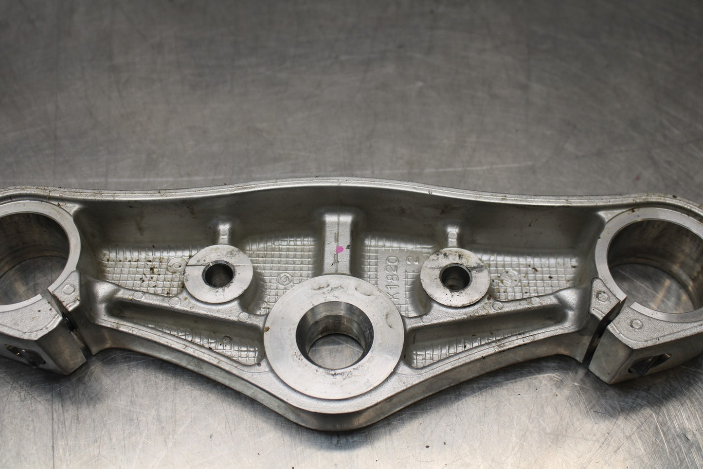 08 KAWASAKI VULCAN 900 FORKS UPPER TRIPLE TREE CLAMP BB184