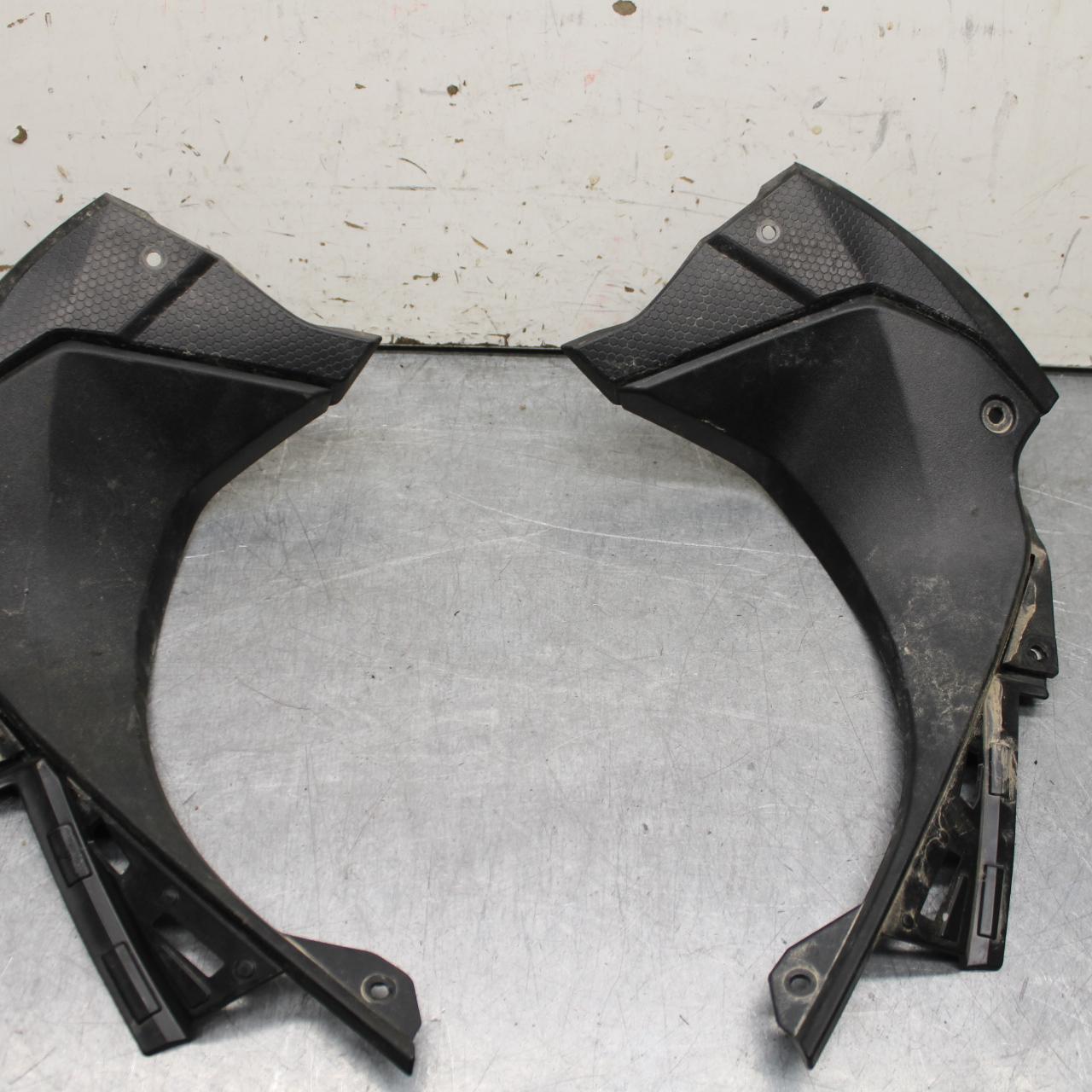 21 KAWASAKI NINJA ZX6R RIGHT LEFT INNER FAIRINGS COWLS PANELS TRIMS BB647