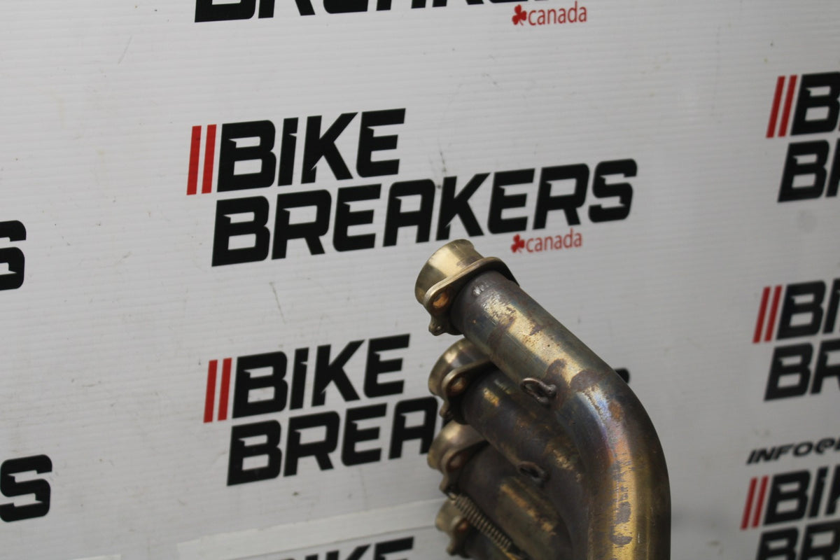 03-04 YAMAHA YZF R6 EXHAUST HEADER PIPES MANIFOLD BB890