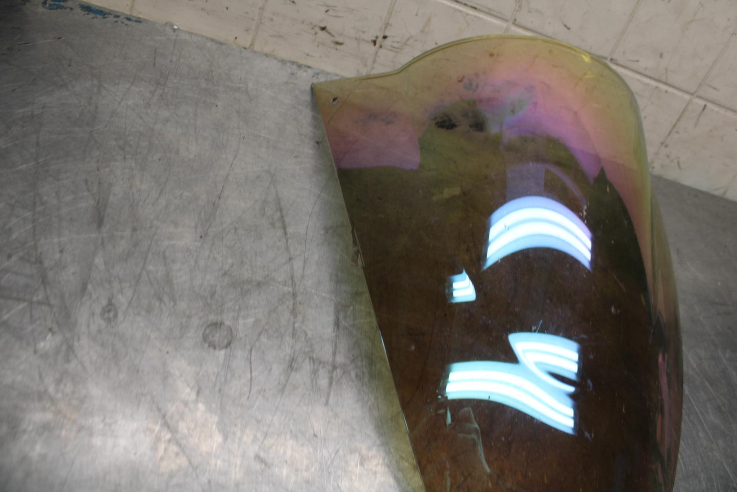 03 KAWASAKI ZX12R AFTERMARKET DOUBLE BUBBLE WINDSHIELD WINDSCREEN  BB472