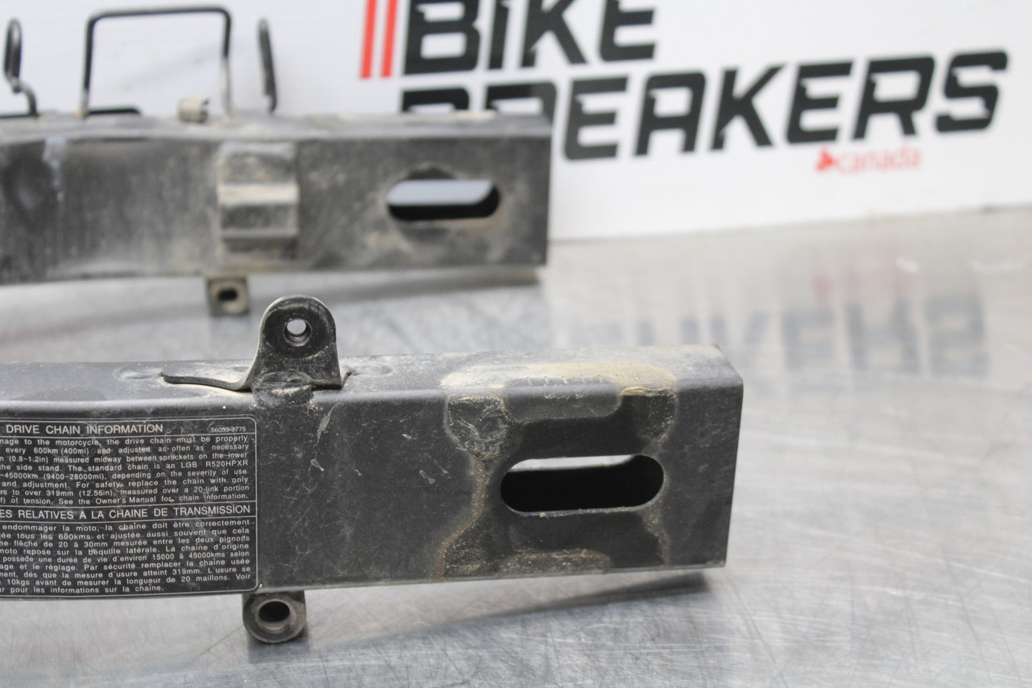 13-17 KAWASAKI NINJA 300 EX300 ABS REAR SWINGARM BACK SUSPENSION SWING ARM BB187