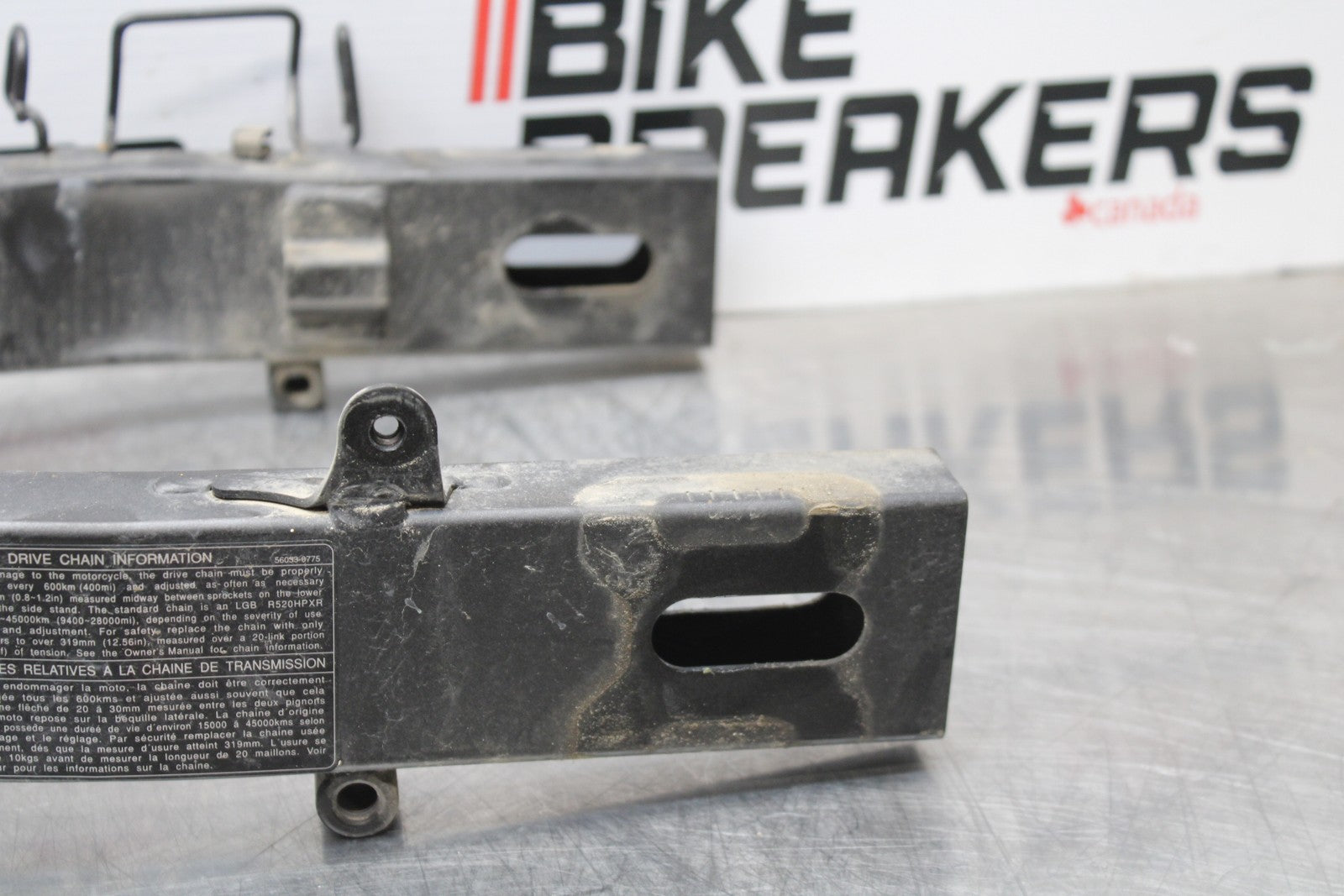 13-17 KAWASAKI NINJA 300 EX300 ABS REAR SWINGARM BACK SUSPENSION SWING ARM BB187