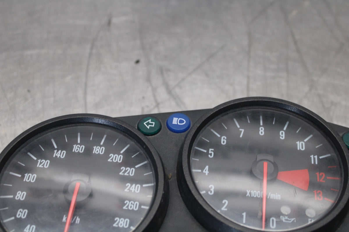 00-05 KAWASAKI NINJA ZX12R SPEEDO TACH GAUGES DISPLAY CLUSTER SPEEDOMETER BB892