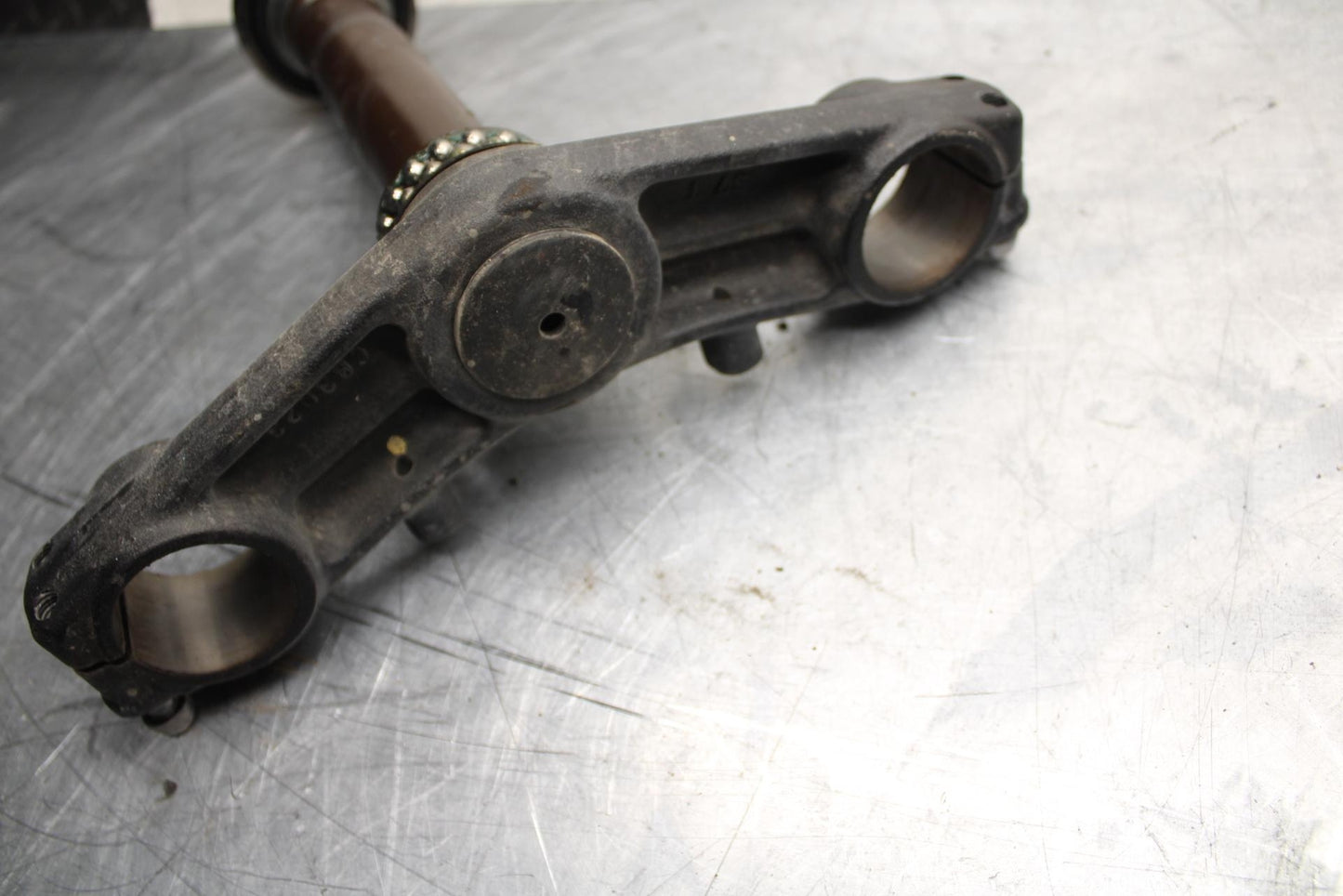 11 KAWASAKI NINJA 650 ER EX 650 FRONT FORKS CLAMP LOWER TRIPLE TREE STEM BB503