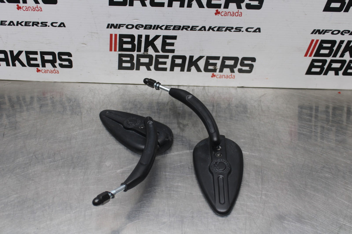 08 HARLEY-DAVIDSON SPORTSTER 1200 REAR VIEW MIRROR SET PAIR MIRRORS BB794