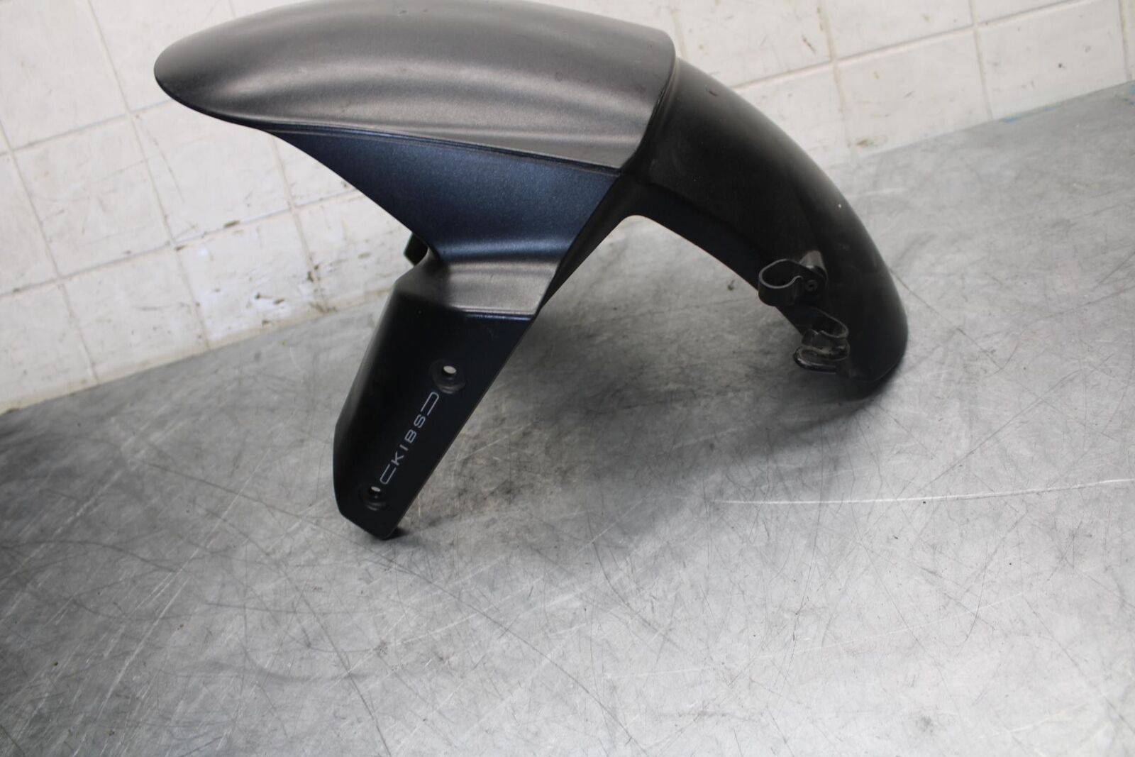 09-12 KAWASAKI NINJA ZX6R FRONT WHEEL FENDER COWL  35004-0118 BB517