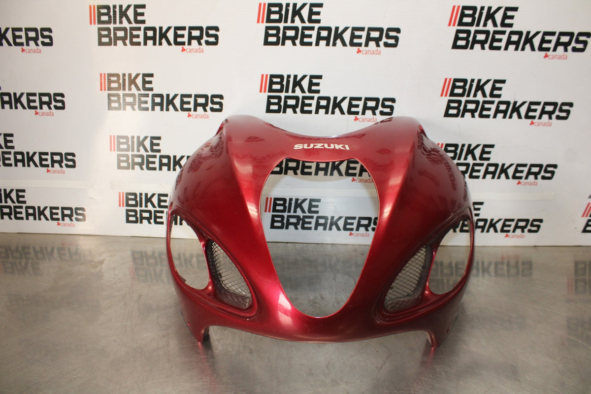 99-07 SUZUKI HAYABUSA GSX1300R OEM FRONT UPPER NOSE FAIRING COWL SHROUD BB002