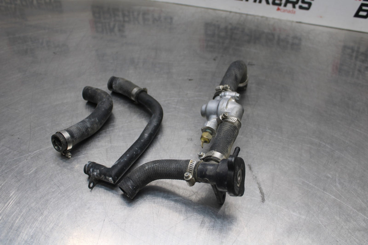 08-12 KAWASAKI NINJA 250R EX250J RADIATOR HOSES COOLANT WATER PIPES HOSE BB784