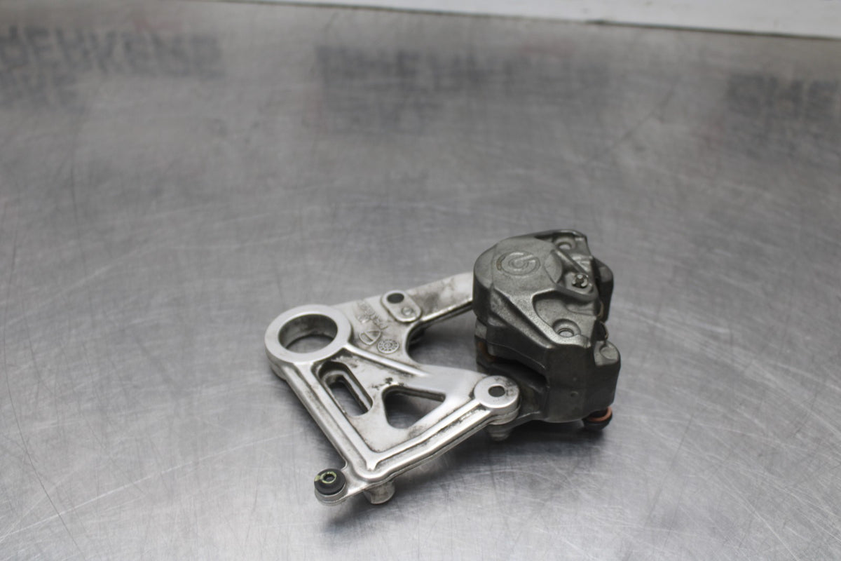 16 DUCATI 959 PANIGALE REAR BACK BRAKE CALIPER W MOUNT BRACKET BB912