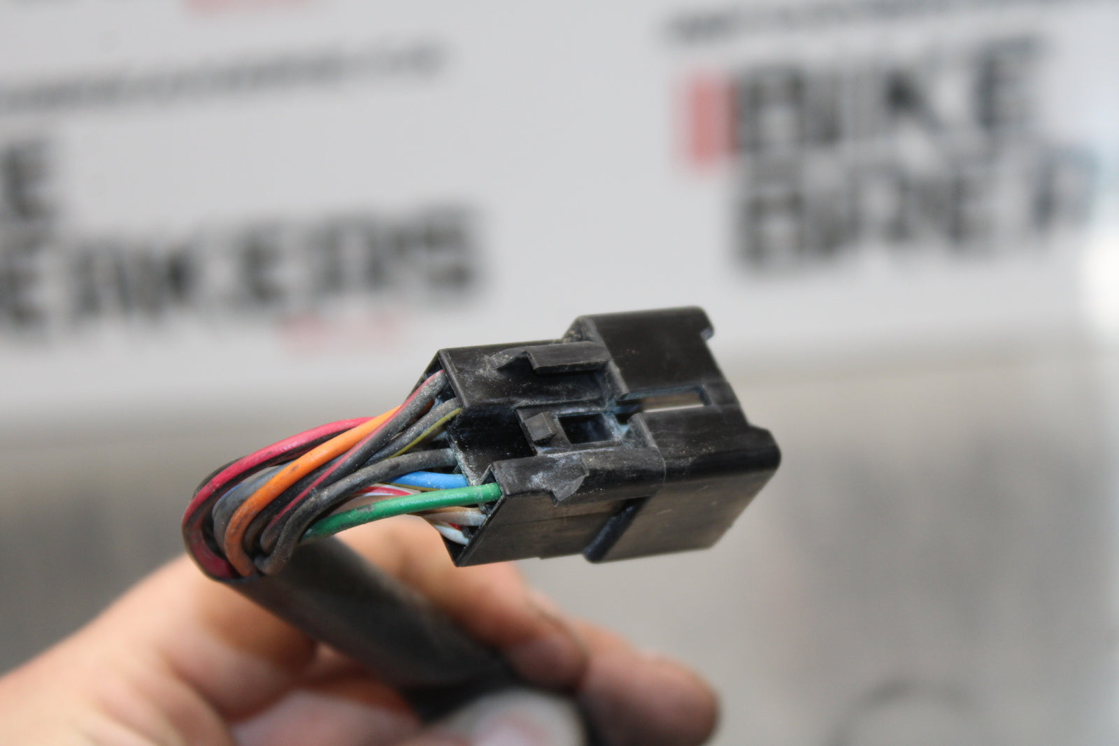 04-05 KAWASAKI NINJA ZX10R LEFT CLIP ON HANDLE HORN SIGNAL SWITCHES  BB163