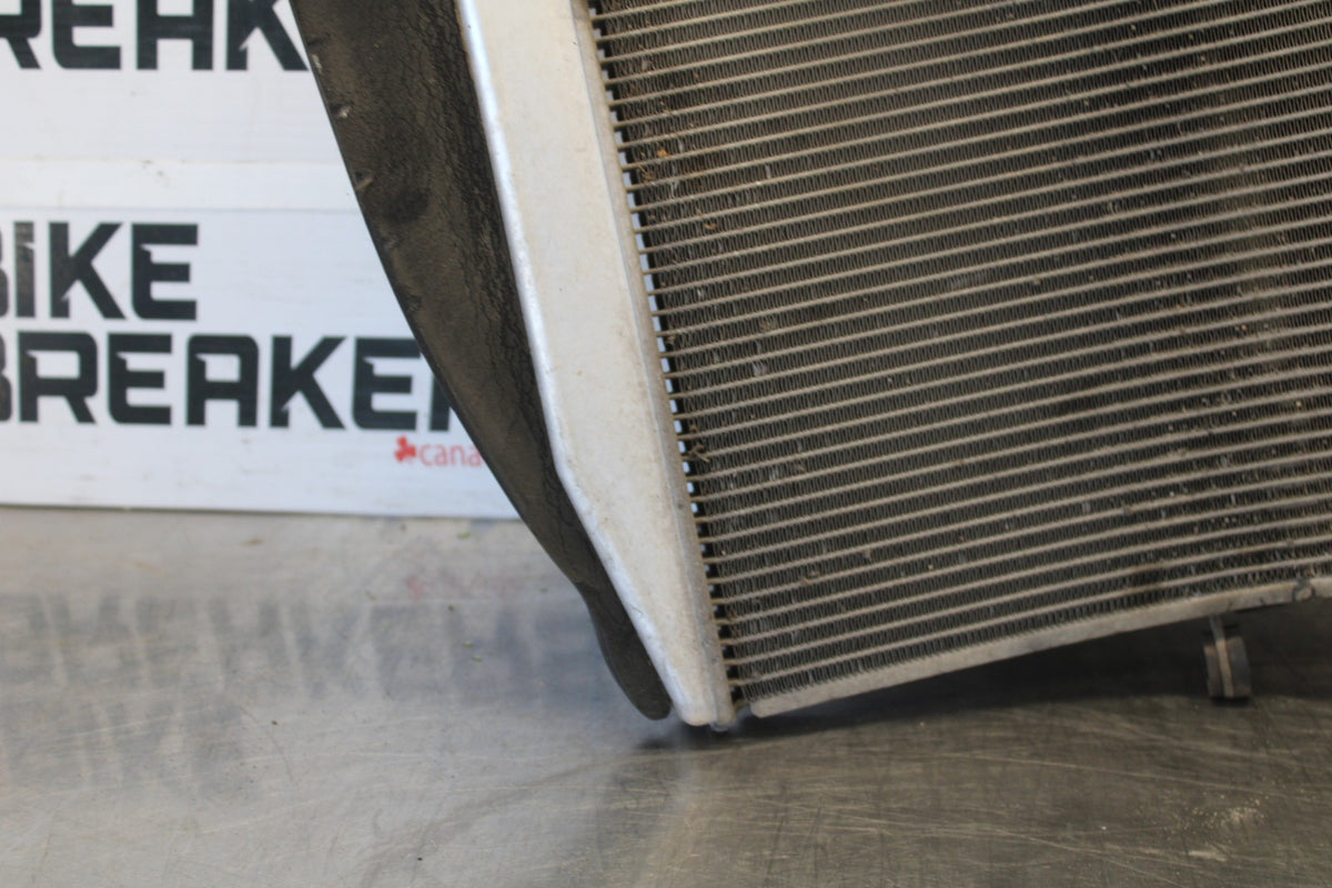 07-08 KAWASAKI NINJA ZX6R ENGINE RADIATOR MOTOR COOLER COOLING RADIATER BB937