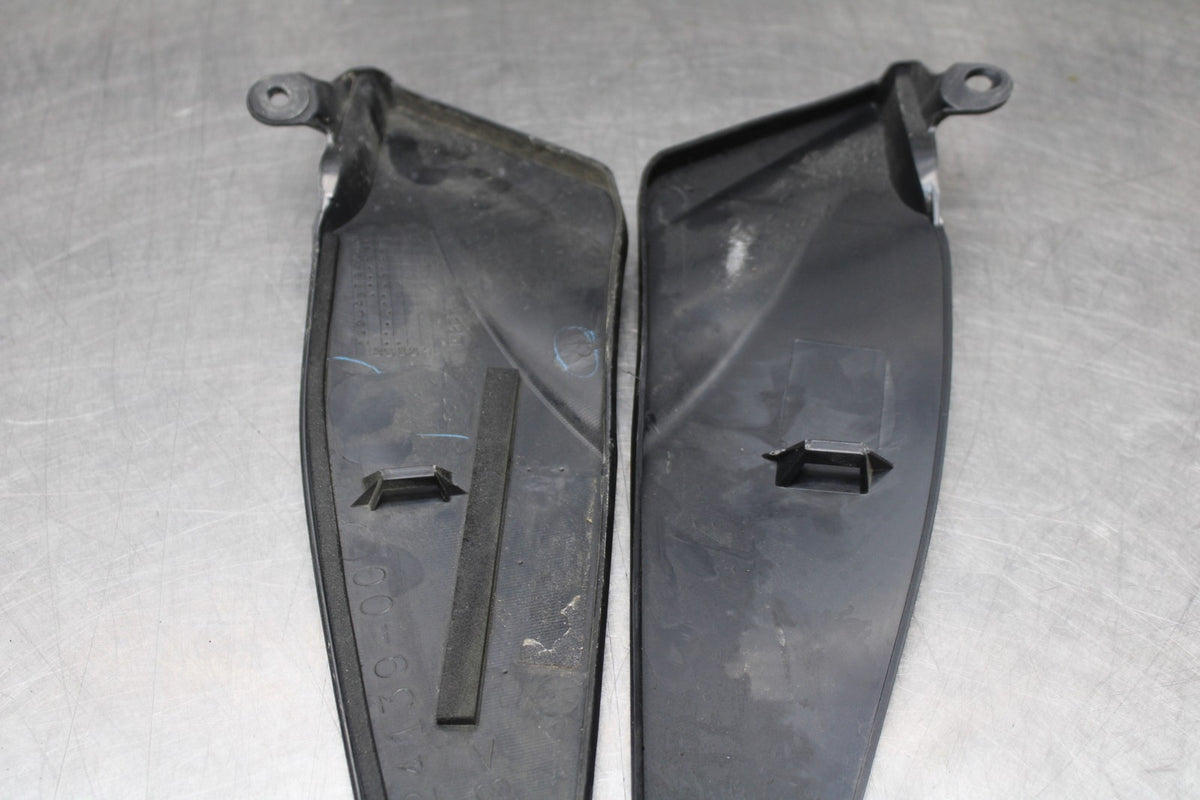 07-08 YAMAHA YZF R1 RIGHT LEFT GAS FUEL TANK PANELS COVERS TRIM SET COWLS  BB771