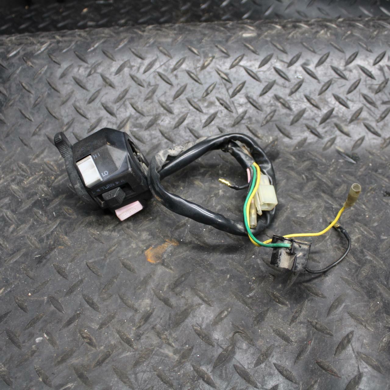 84-85 YAMAHA VIRAGO 1000 LEFT CLIP ON HANDLE HORN SIGNALS CLUTCH SWITCHES BB173