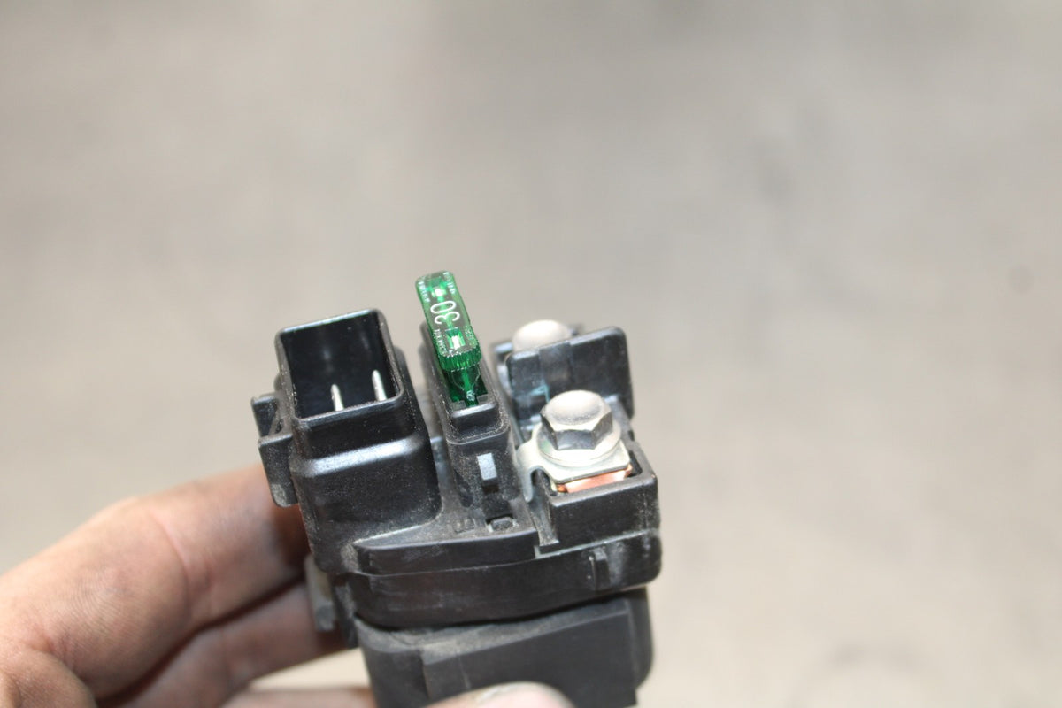 14 TRIUMPH STREET TRIPLE ABS ENGINE STARTER RELAY STARTING MOTOR SWITCH BB808