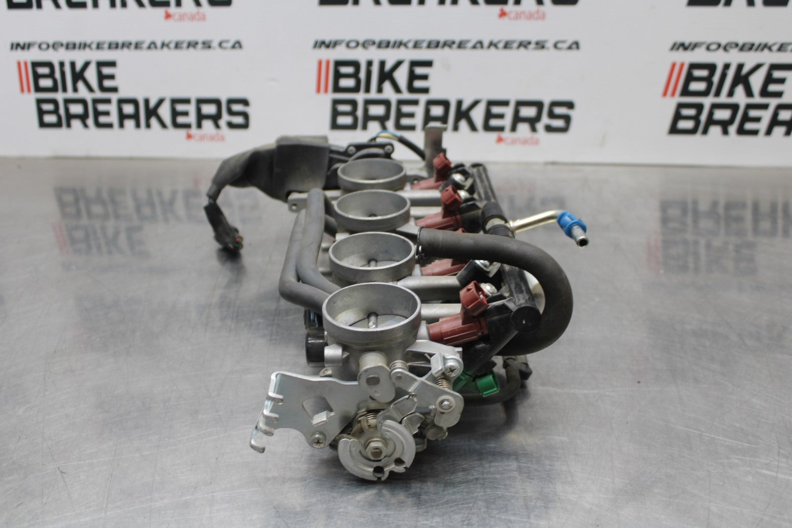08-10 SUZUKI GSXR 600 MAIN FUEL INJECTORS / THROTTLE BODIES BB202