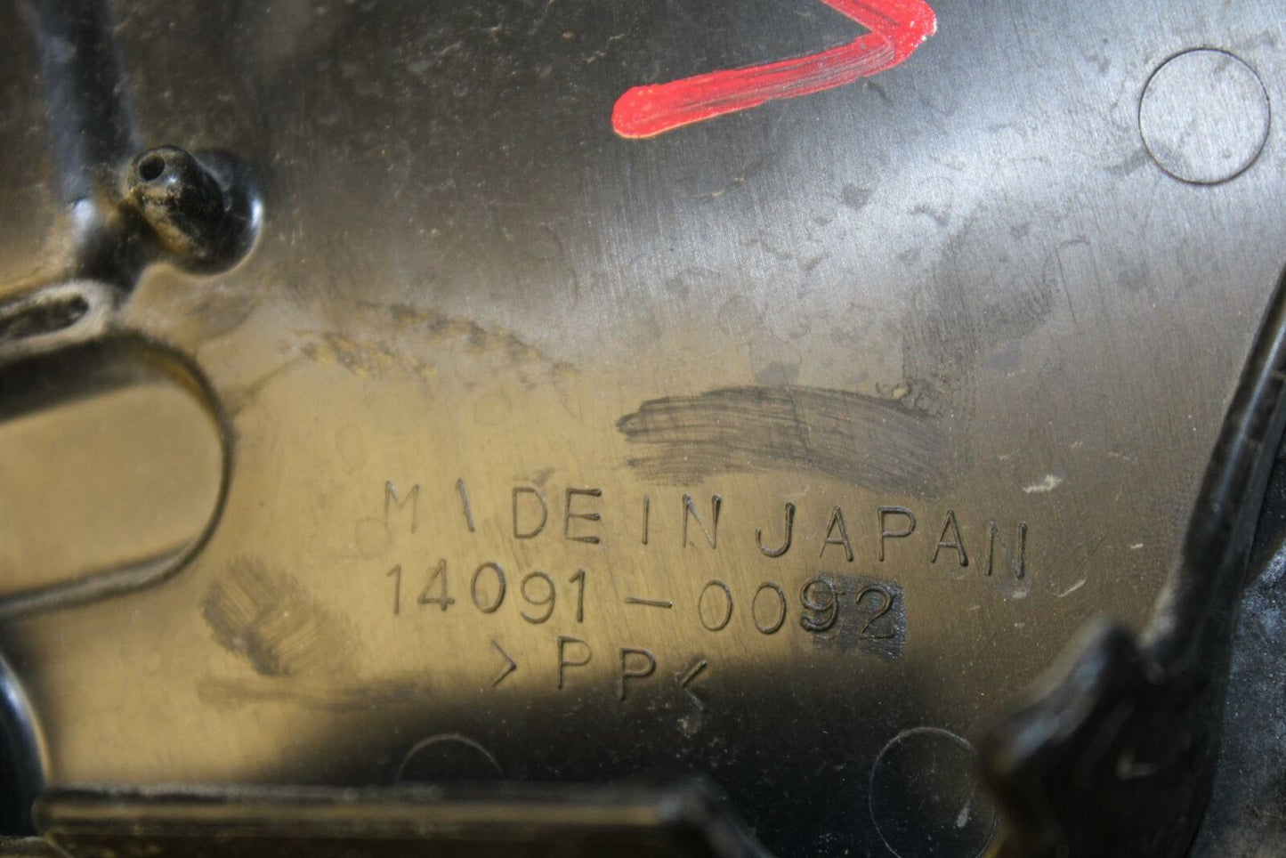 03-08 KAWASAKI VULCAN 1600 FRAME COVERS COWLS SET 14091-0054 14091-0092 BB193