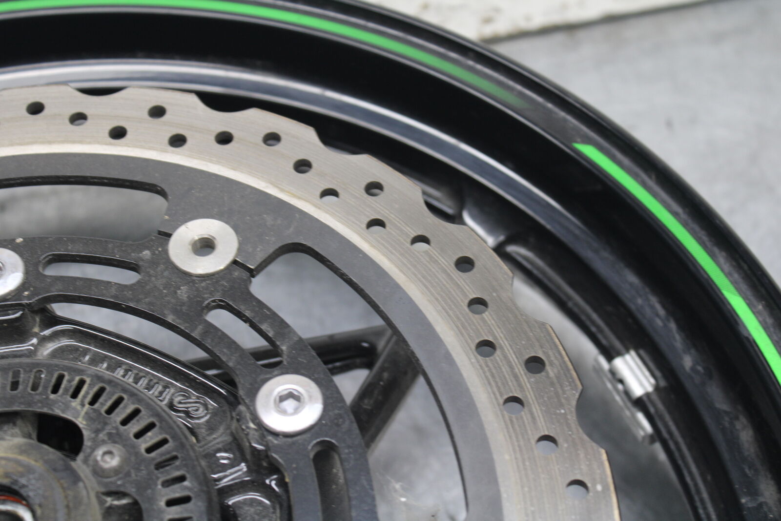 18-23 KAWASAKI NINJA 400 EX400 ABS FRONT WHEEL FRONT RIM BB747