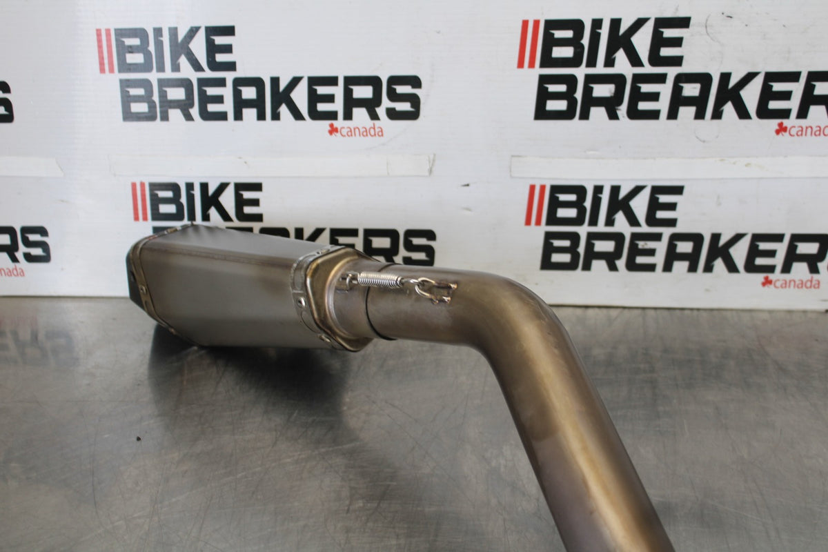 13-18 KAWASAKI NINJA ZX6R AFTERMARKET EXHAUST MUFFLER SLIP ON CAN SILENCER BB908