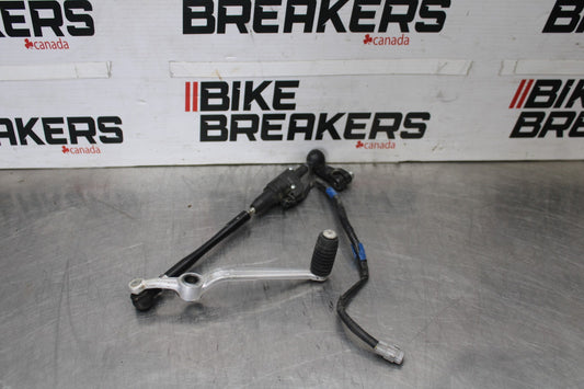 17 YAMAHA YZF R6 QUICK SHIFTER LINKAGE SHIFT LINK & PEDAL BB922