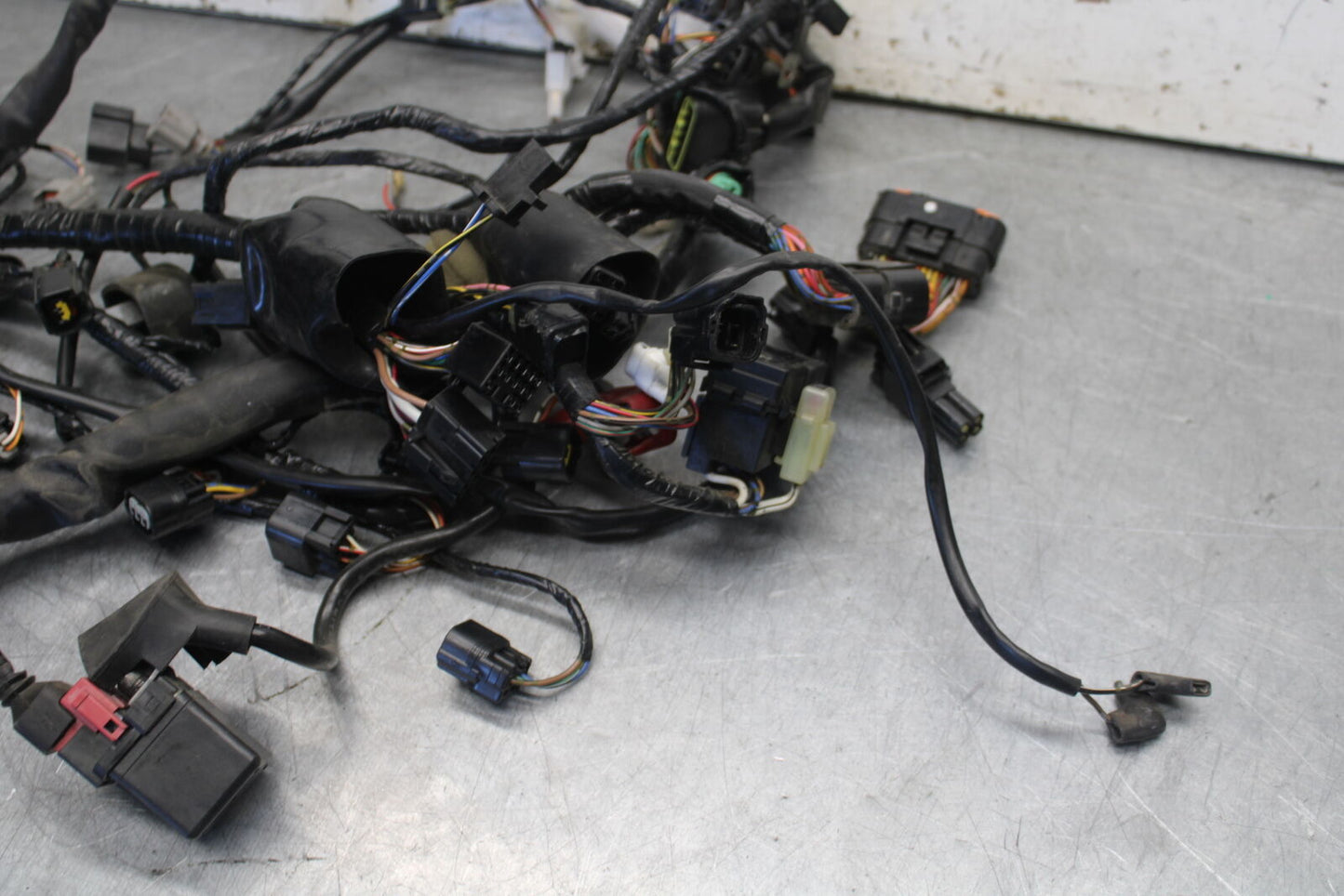 09-12 KAWASAKI NINJA ZX6R MAIN ENGINE WIRING HARNESS WIRE LOOM 26031-0793  BB698