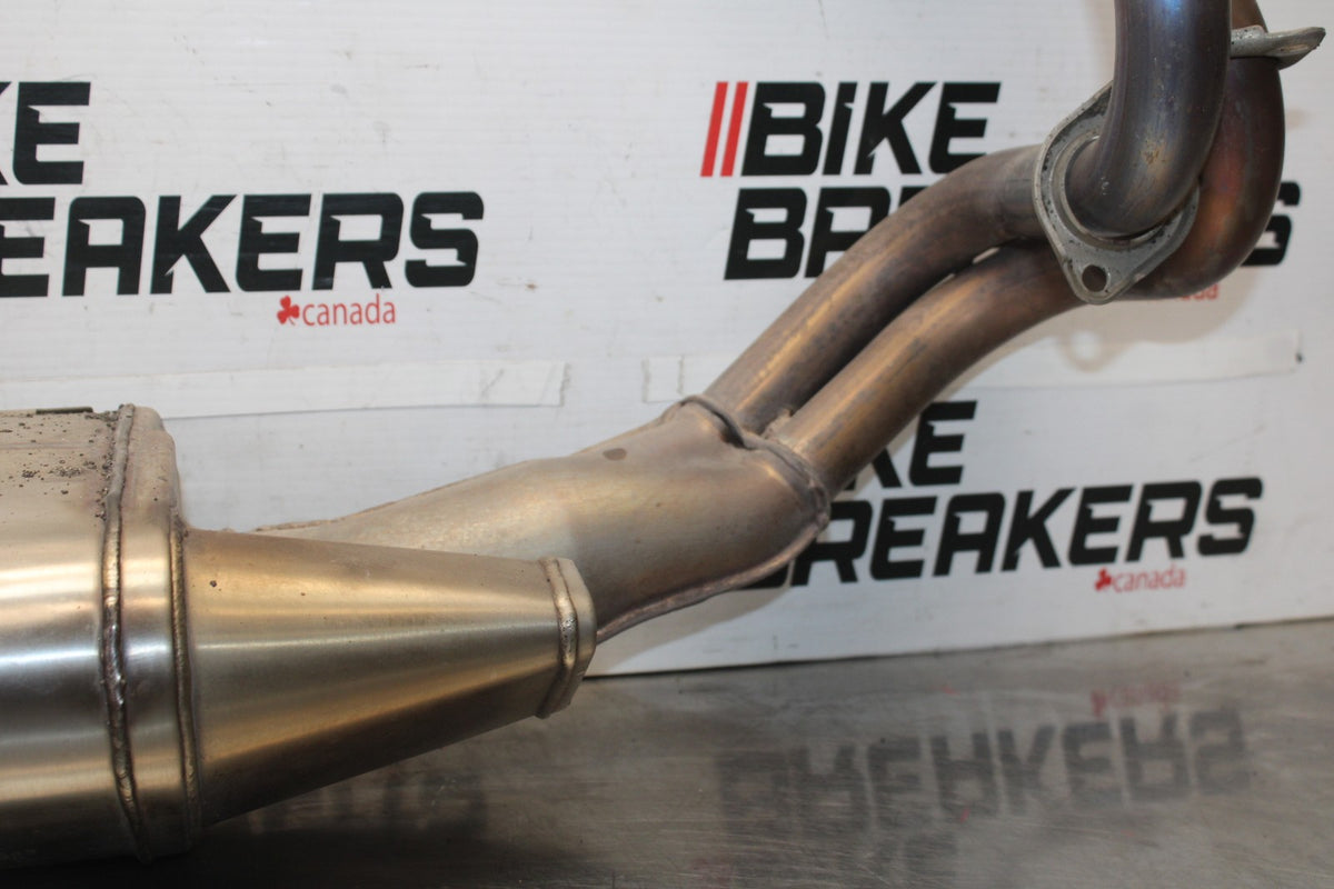 12 KAWASAKI NINJA 650 EX650E FULL EXHAUST SYSTEM HEADERS PIPE MUFFLER BB926