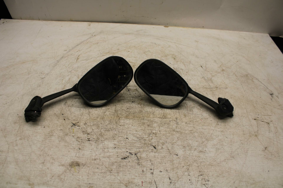 08 YAMAHA YZF R6 2c0 REAR VIEW MIRROR SET PAIR MIRRORS BB365