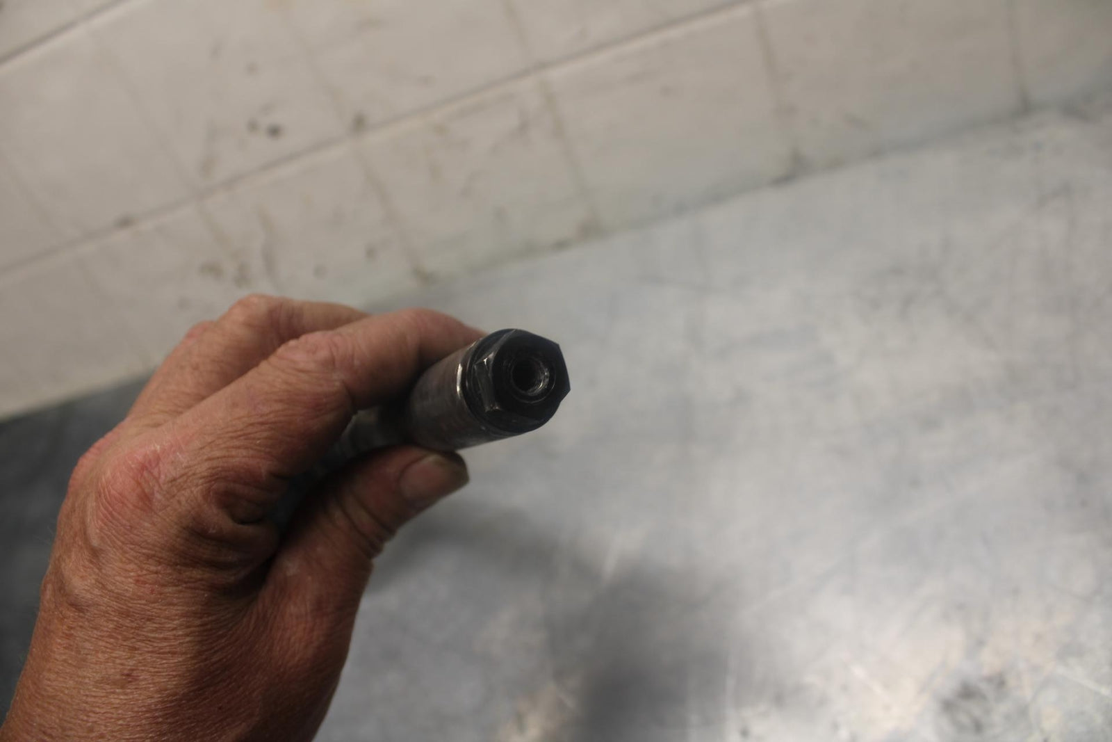 07-08 KAWASAKI NINJA ZX6R RIGHT CLIP ON HANDLEBAR 46003-0137 BB456