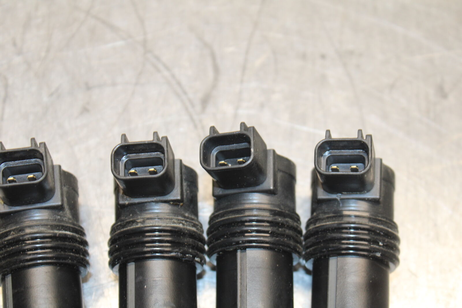 09-12 KAWASAKI NINJA ZX6R IGNITION COILS COIL SPARK PLUG CAPS BB110