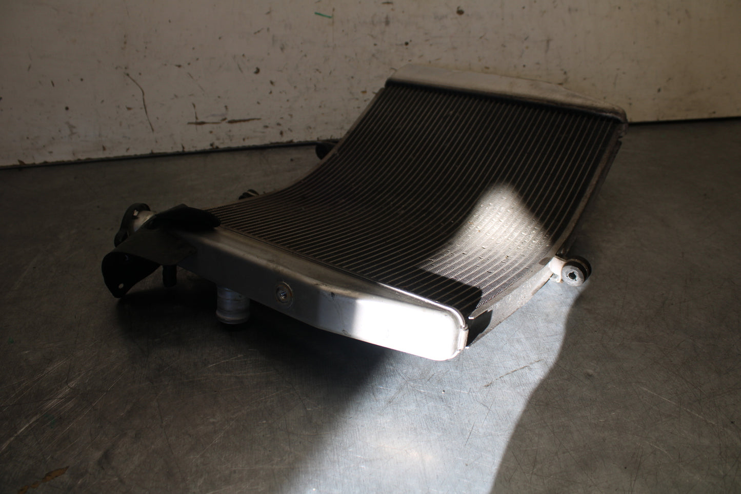 09-12 KAWASAKI NINJA ZX6R ENGINE RADIATOR MOTOR COOLER COOLING RADIATER BB698