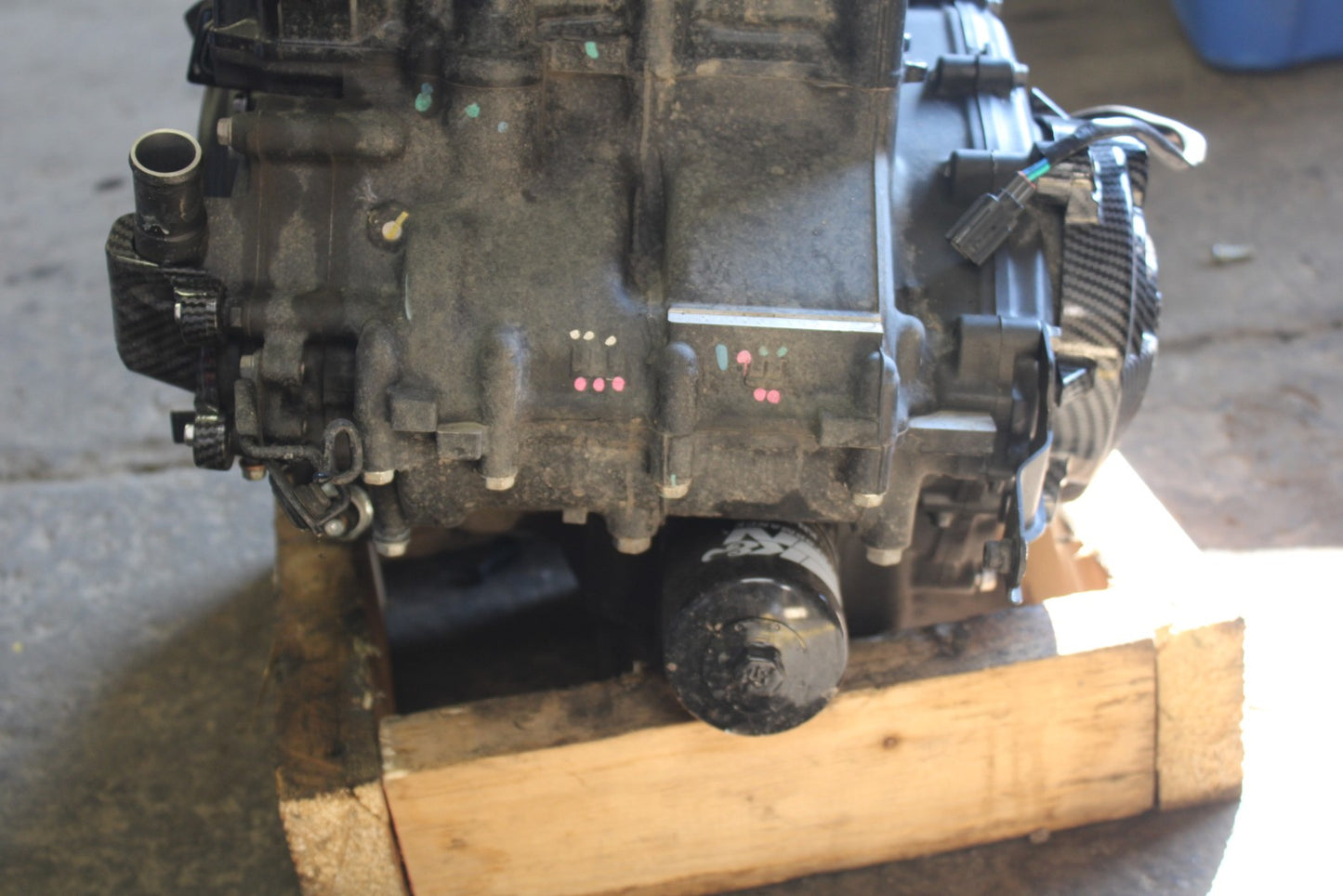 18-23 KAWASAKI NINJA 400 EX400 ABS ENGINE MOTOR BB192