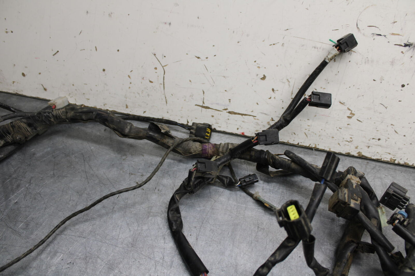07-08 YAMAHA YZF R1 MAIN ENGINE WIRING HARNESS MOTOR WIRE LOOM BB724