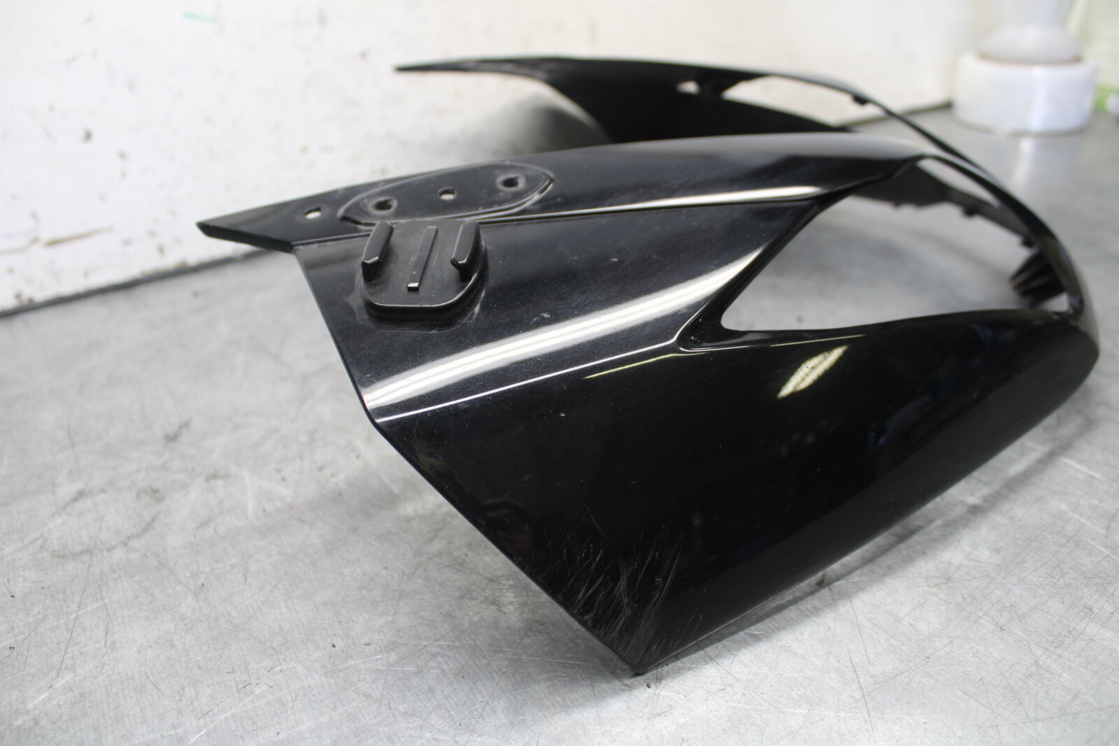 09-12 KAWASAKI NINJA ZX6R FRONT UPPER NOSE FAIRING SHROUD 55028-0251-H8  BB698