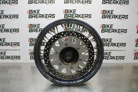 04 SUZUKI INTRUDER 800 FRONT WHEEL FRONT RIM & ROTOR BB758