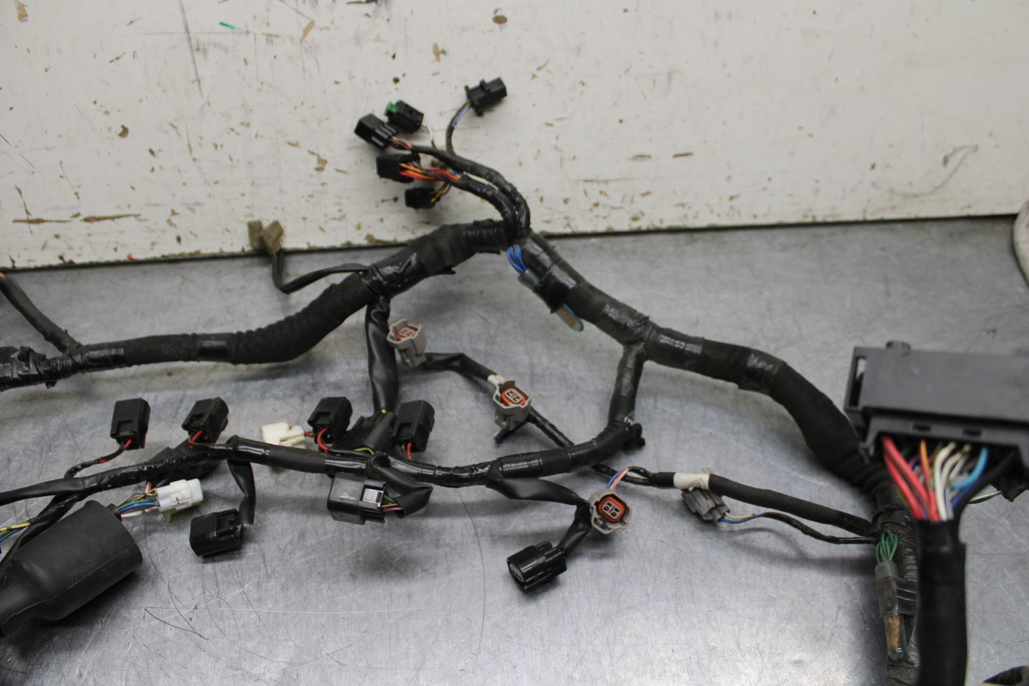 13-17 KAWASAKI NINJA ZX6R ZX636E MAIN ENGINE WIRING HARNESS WIRE LOOM BB735