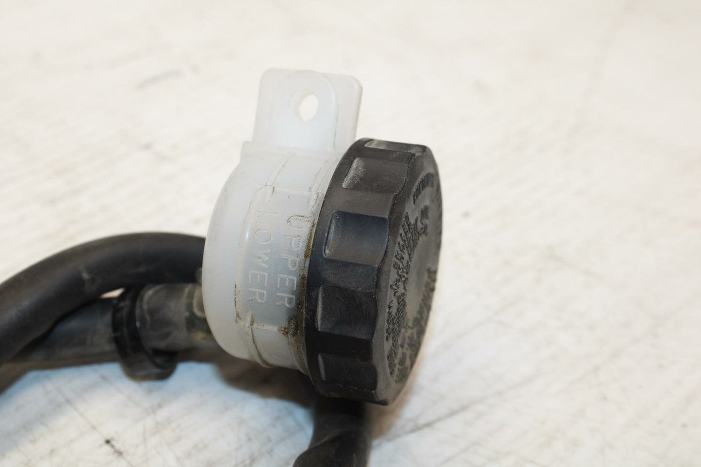 06-07 KAWASAKI NINJA 650R EX650A BACK BRAKE MASTER CYLINDER W RESERVOIR BB271