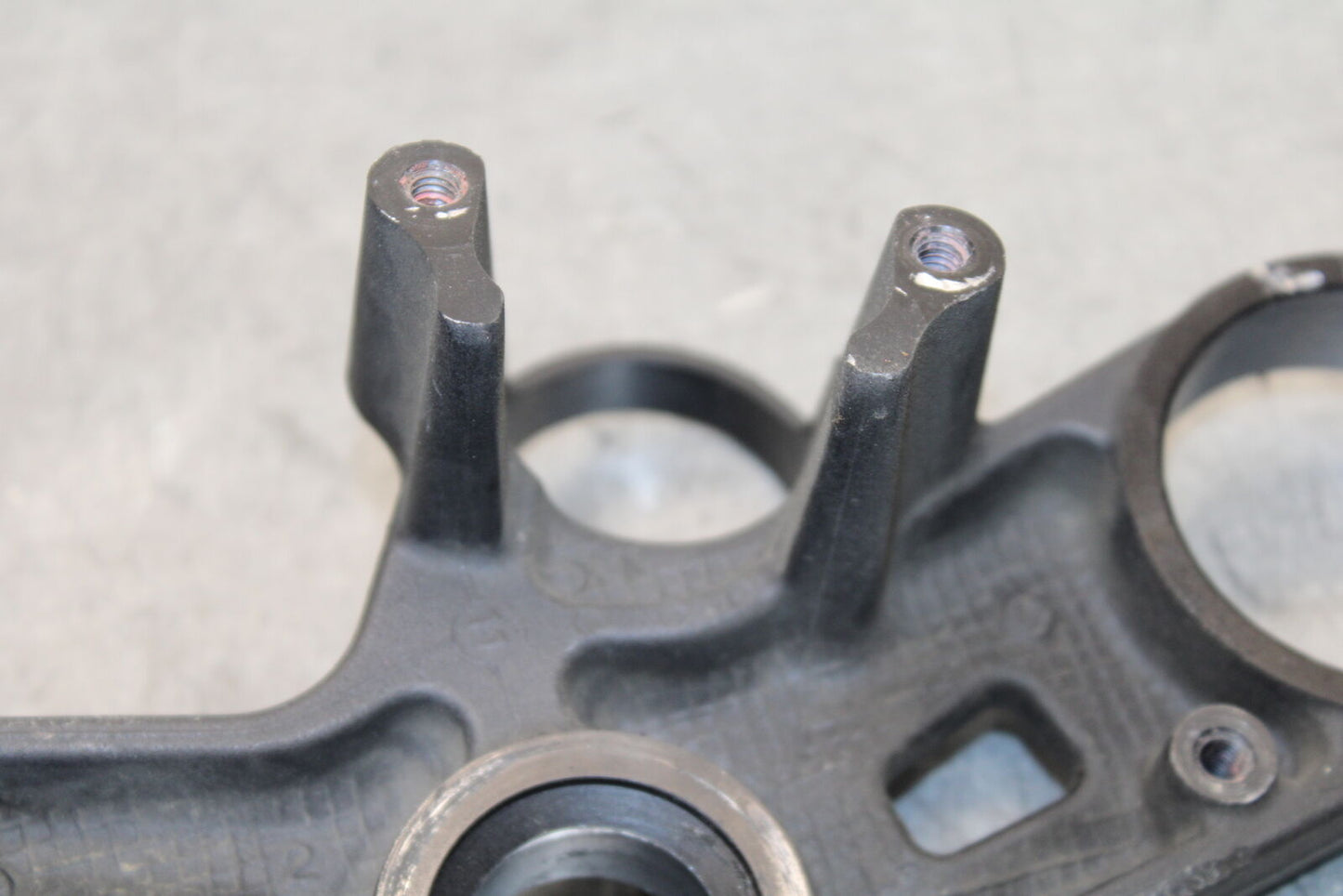 09-12 KAWASAKI NINJA ZX6R ZX600R FORKS UPPER TRIPLE TREE CLAMP 44039-0085 BB656