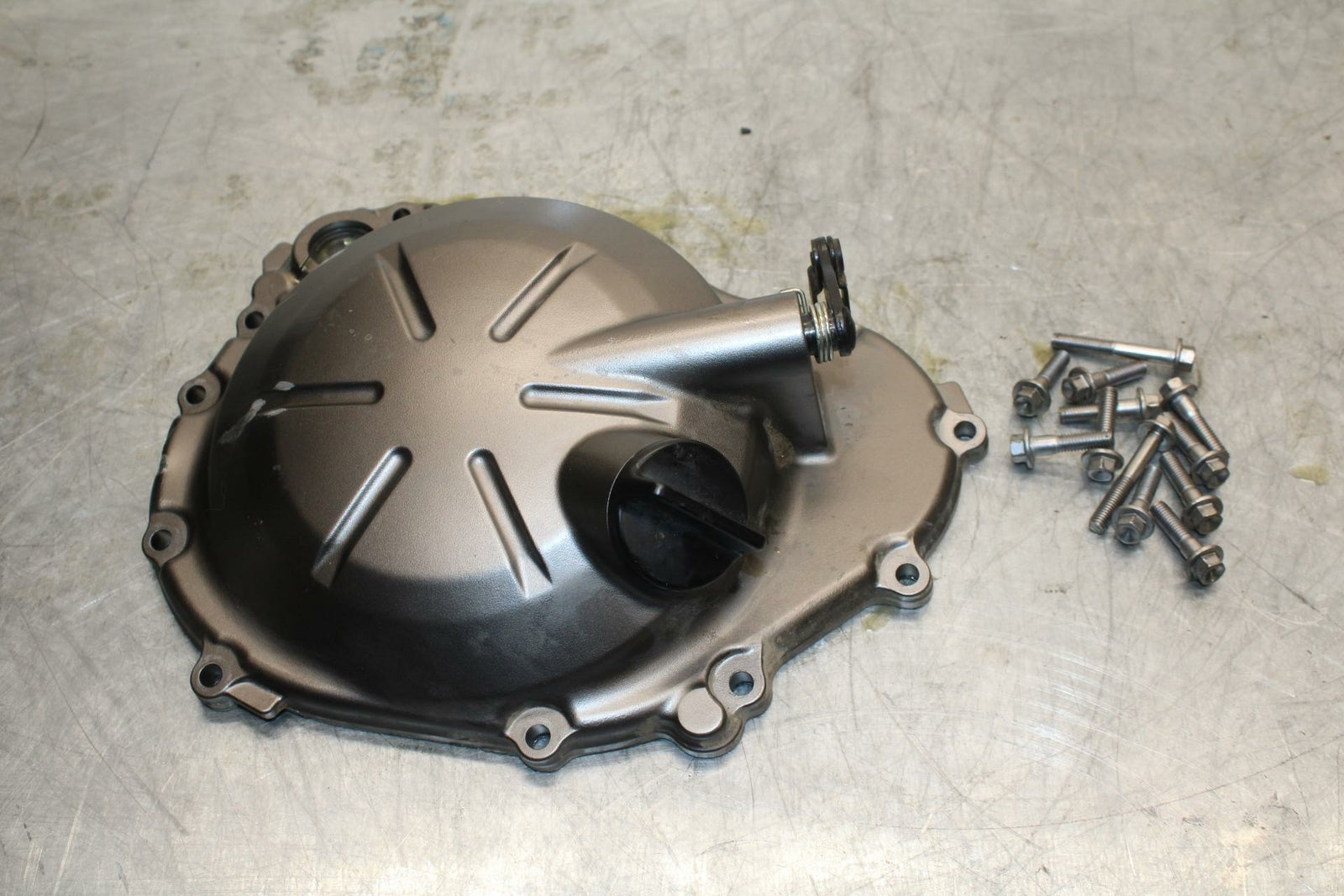 19-20 KAWASAKI NINJA ZX6R ZX636 CLUTCH SIDE ENGINE MOTOR COVER BB419