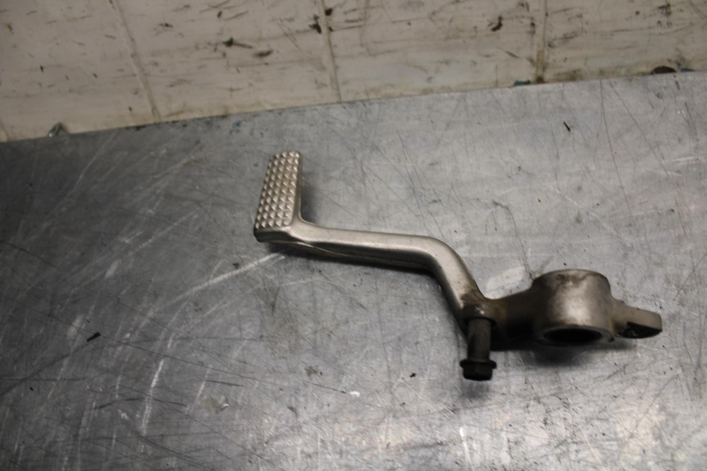 03 KAWASAKI ZX12R RIGHT REARSET BRAKE FOOT PEDAL BB472