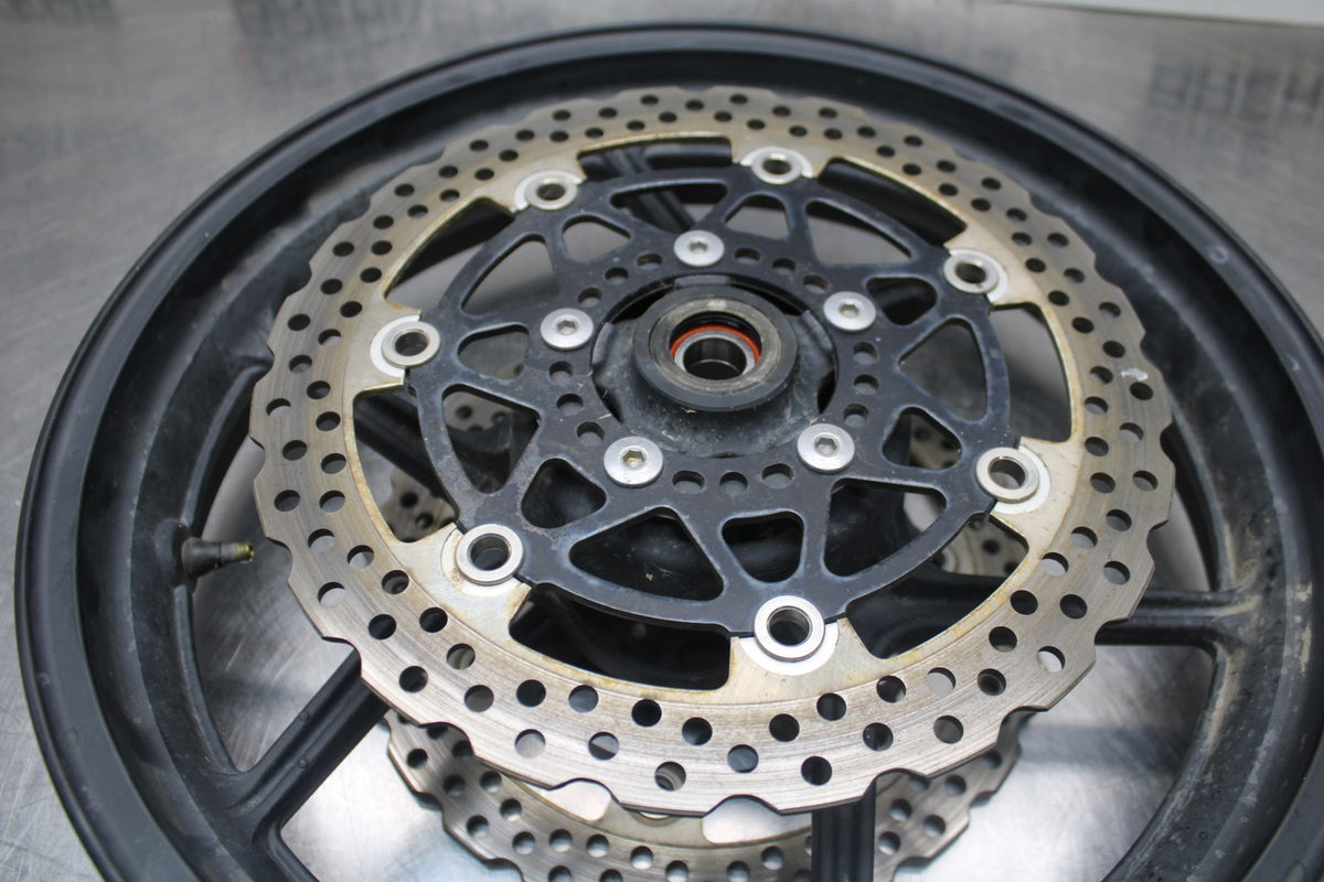 07 KAWASAKI NINJA 650 EX650 FRONT WHEEL FRONT RIM & ROTOR BB844