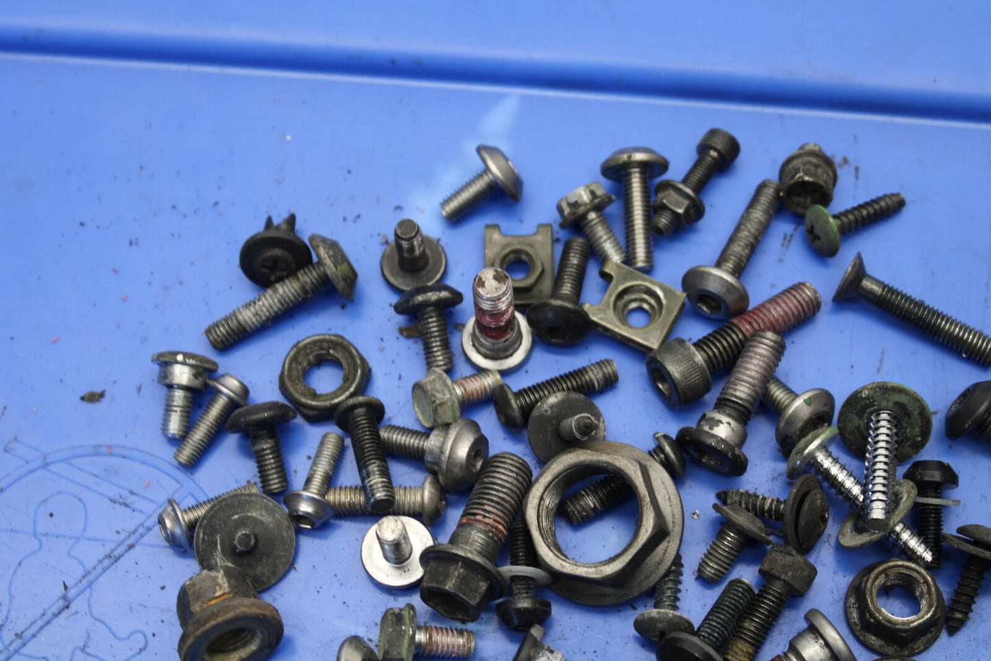 09-12 KAWASAKI NINJA ZX6R MISCELLANEOUS MOUNTING BOLTS HARDWARE  BB656